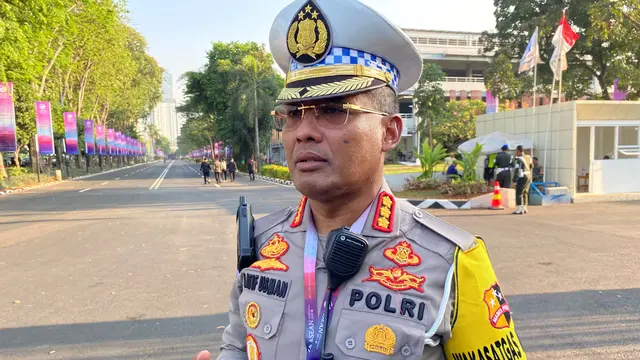 Direktur Lalu Lintas Polda Metro Jaya, Kombes Latif Usman