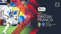 Swedia vs Prancis (Liputan6.com/Abdillah)