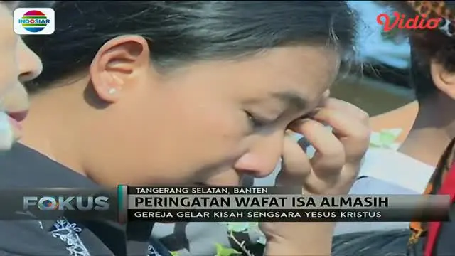 Sejumlah Gereja Gelar Kisah Yesus Kristus