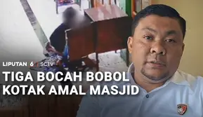 Tiga Bocah Bobol Kotak Amal Masjid