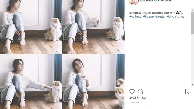 Bunga Citra Lestari (Foto: Instagram)