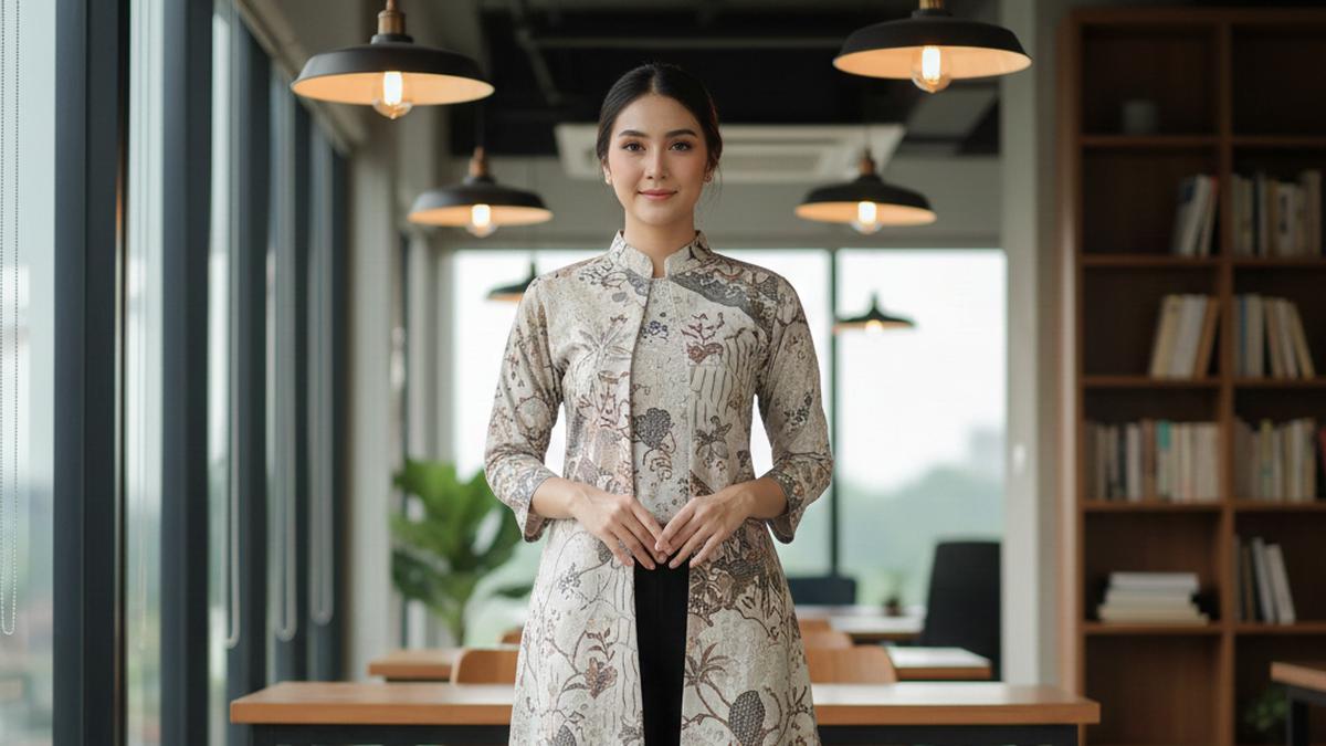 7 Model Atasan Batik Wanita Elegan Panjang Terbaru, Inspirasi Tampil Elegan dan Berkelas