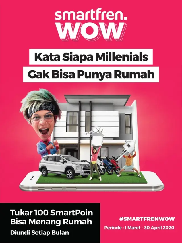 Kenalan dengan Yashinta, Perempuan Milenial Cerdas Pemenang Rumah Undian Smartfren WOW