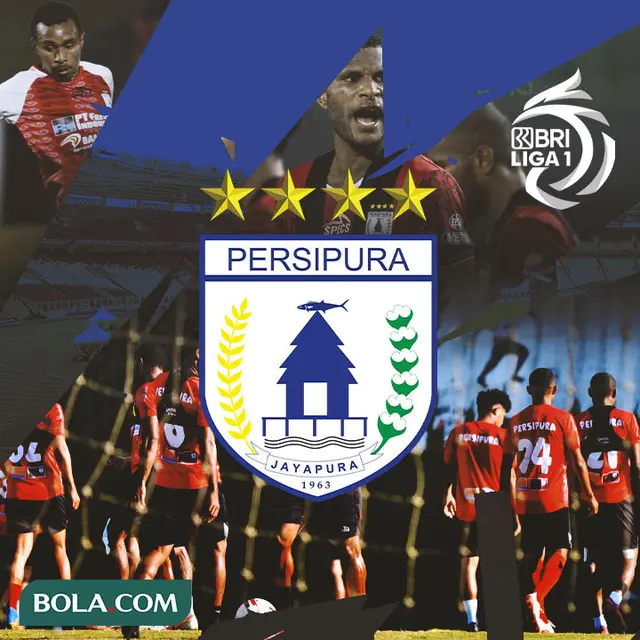 Liga 1 - Ilustrasi Logo Persipura Jayapura BRI Liga 1