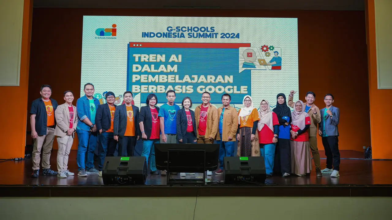 REFO Sukses Gelar GSIS 2024, Angkat Tema Tren AI dalam Pembelajaran Berbasis Google