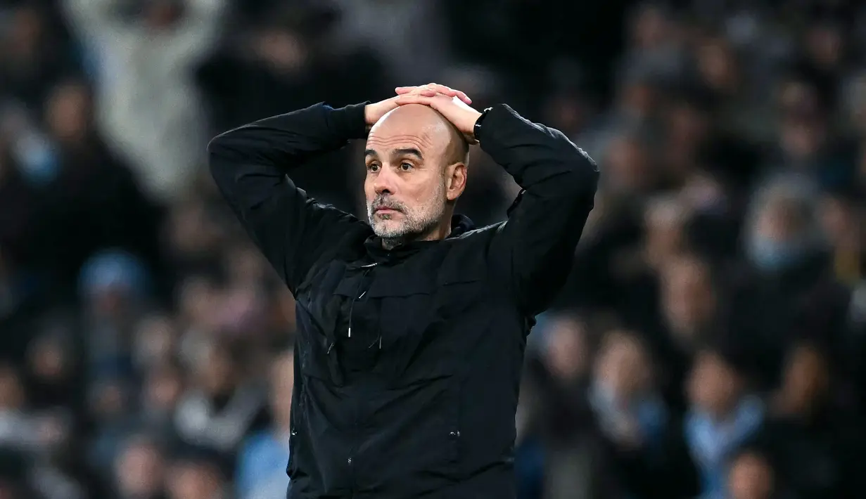 Hasil Manchester City vs Nottingham Forest 2-2 ini menjadi pukulan bagi The Citizens dalam persaingan Premier League 2025/2026. (AFP/Paul Ellis)