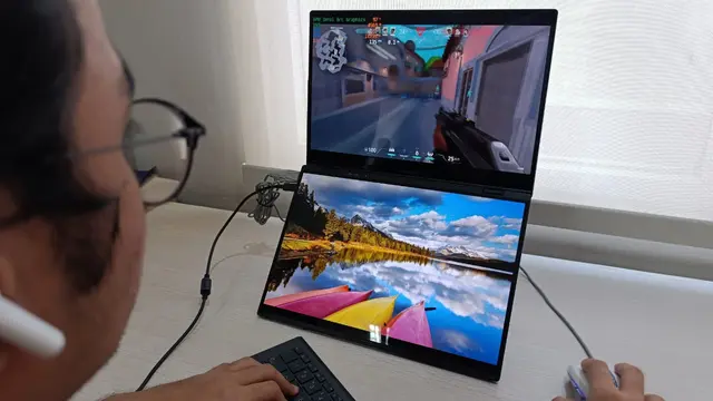 Uji Preforma dan Gaming Asus Zenbook Duo 14 OLED UX8406MA