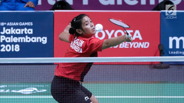 Gregoria Mariska Tunjung Buka Kemenangan atas Jepang