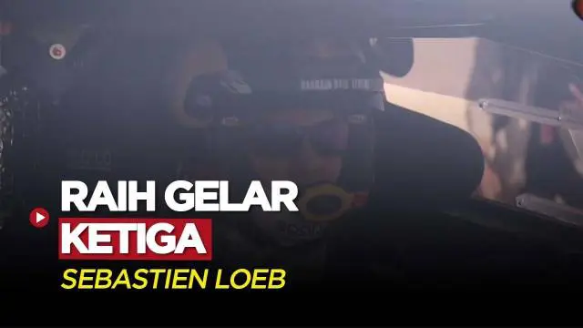 Berita Video, Sebastien Loeb Kembali Raih Gelar Juara yang Ketiga di Reli Dakar 2023 pada Rabu (11/1/2023)