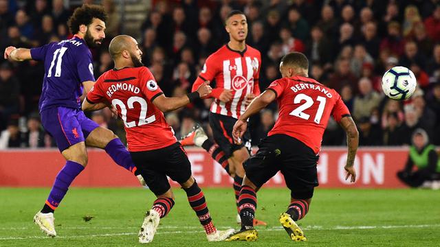 FOTO: Mohamed Salah Gemilang, Liverpool Buka Peluang Juara