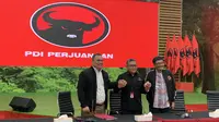 DPP PDI Perjuangan (PDIP) akan menggelar Rapat Kerja Nasional (Rakernas) III pada 6-8 Juni 2023 di Sekolah Partai Lenteng Agung, Jakarta Selatan. (Liputan6.com/Delvira Hutabarat)