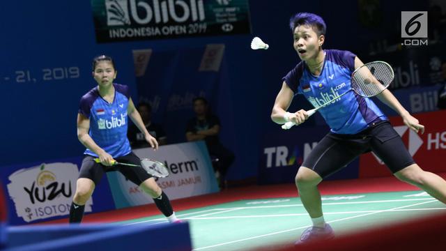 Greysia/Apriyani Kandas di 16 Besar Indonesia Open 2019