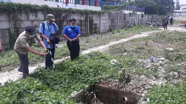 Saluran air peninggalan Belanda ditemukan di kawasan Stasiun Bogor