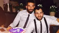 Timpuk Hakim Garis, Bintang Atletico Dapat Hadiah Kue Sepatu