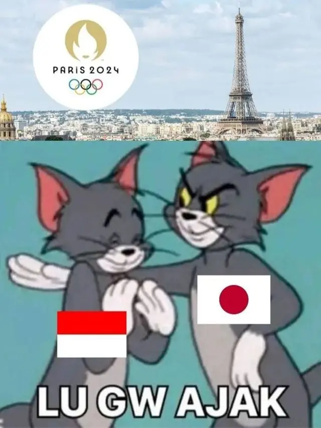 8 Meme Indonesia VS Guinea di Playoff Olimpiade Paris 2024, Berharap Lolos