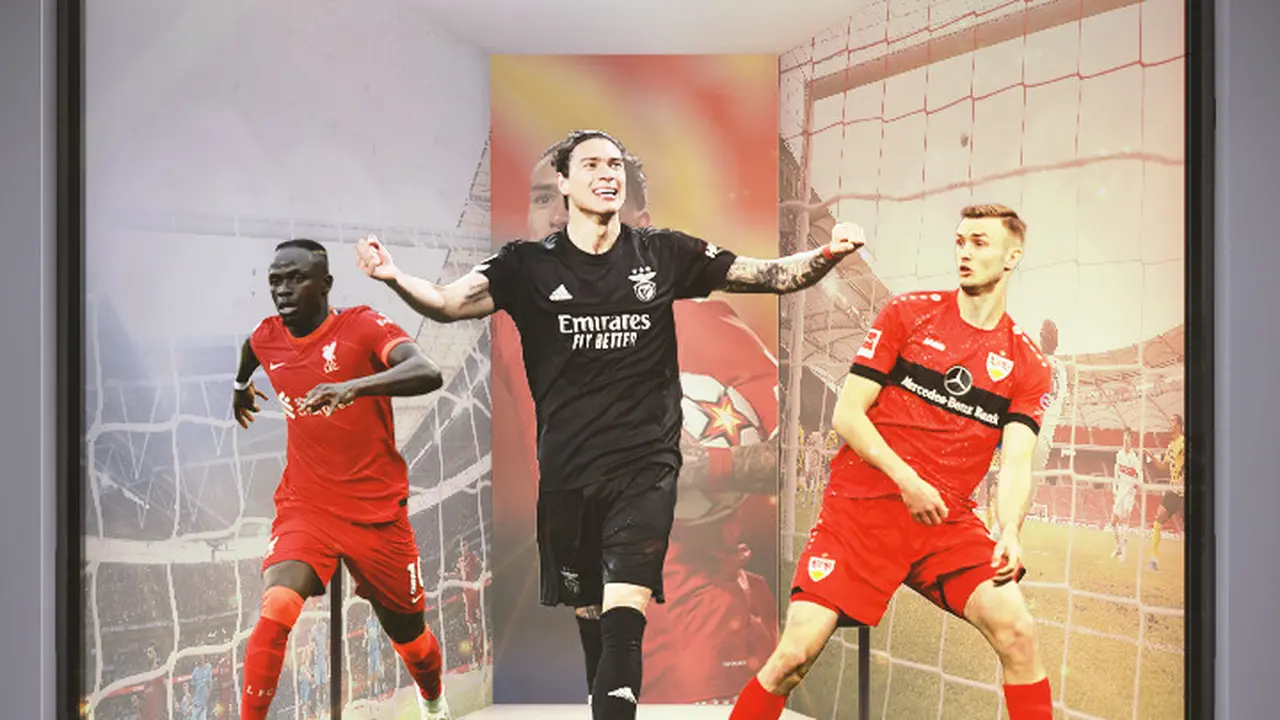 Ilustrasi - Sadio Mane, Darwin Nunez, Sasa Kalajdzic
