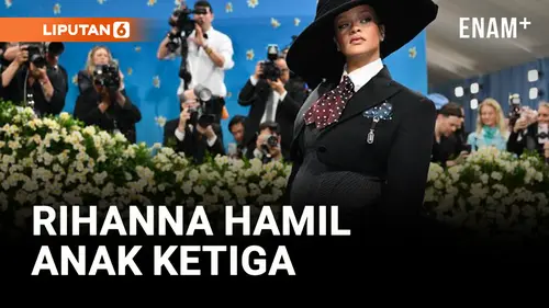  Rihanna Umumkan Kehamilan Ketiga Jelang Met Gala 2025