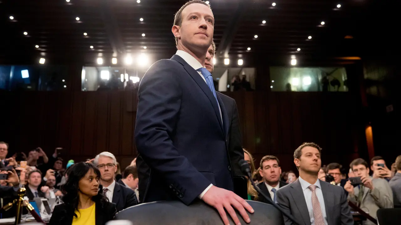 Mark Zuckerberg Hadapi  Kongres Amerika Serikat