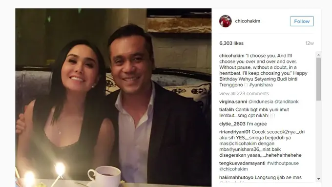 [Bintang] Yuni Shara dan Chiko Hakim 