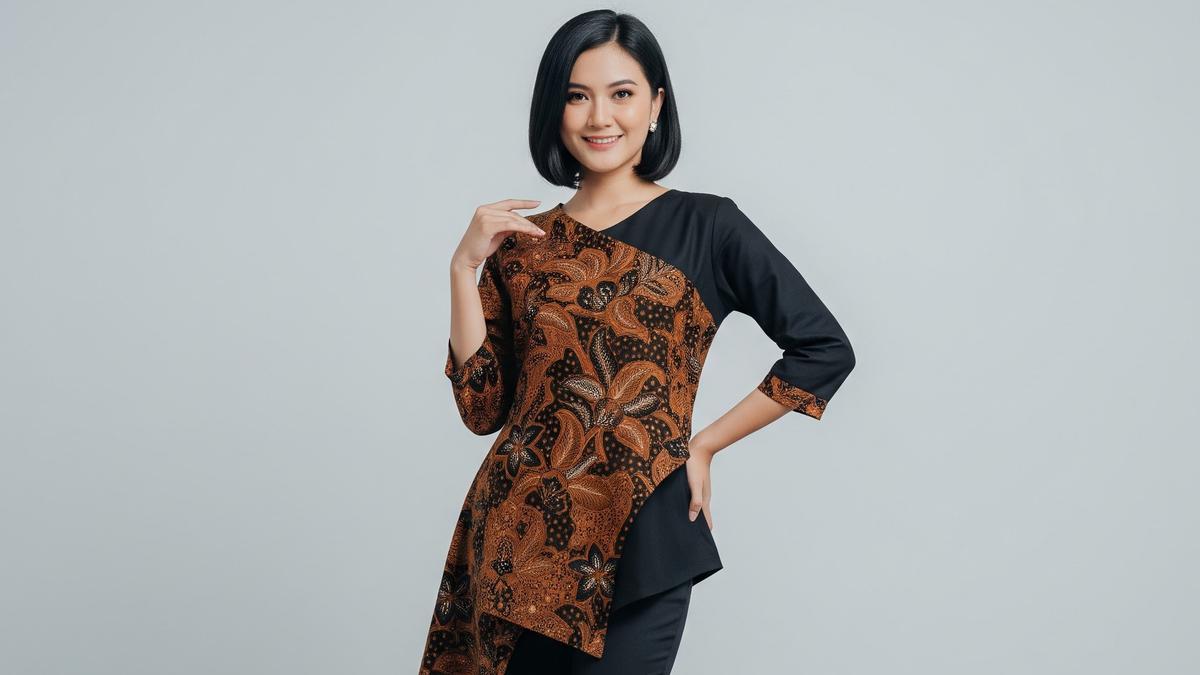 7 Model Atasan Batik Asimetris Agar Tampilan Lebih Proporsional dan Elegan di 2025
