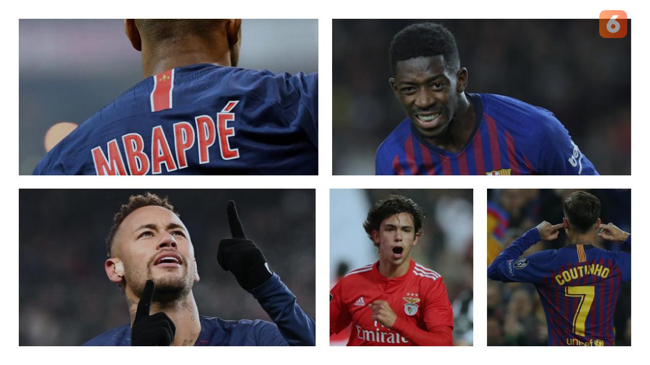 5 Pemain termahal dunia