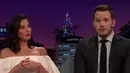"Chris dan aku akan miliki nama celebriti yang aneh: Crolivia, Prunn, Chrisivia, Olipratt." (CinemaBlend)