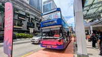 Laporan Liputan6.com dari Malaysia: Serunya Jelajah Kuala Lumpur Naik Bus Ronda Ronda