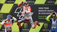 MotoGP: Misi Marquez Hentikan Kebangkitan Lorenzo