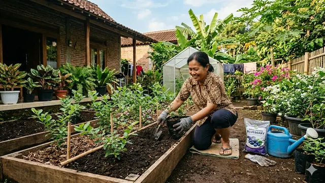 Cara Tanam Blueberry di Pekarangan Rumah Indonesia