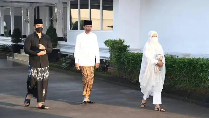 Ucapan Selamat Idul Fitri dari Jokowi-Ma'ruf Amin Saat Silaturahmi Virtual