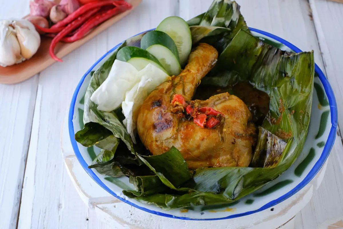 pepes ayam pedas