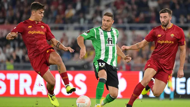 AS Roma Dipermalukan Real Betis di Liga Europa