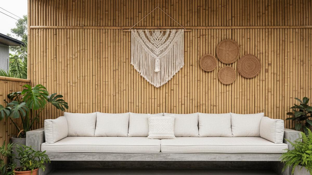 10 Teras Rumah Tanpa Tiang dengan Konsep Bambu Minimalis yang Unik 2025