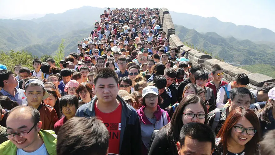 Tembok Besar Cina, Tongkok. (Sumber Foto: Shutterstock)
