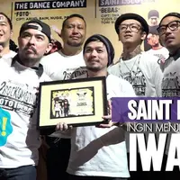 Saint Loco sempat berkomunikasi sebelum Iwa K ditangkap polisi.