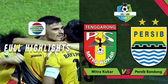 VIDEO: Highlights Liga 1 2018, Mitra Kukar Vs Persib 1-0