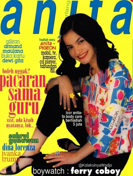 Aura kecantikan Cut Tari semakin terpancarkan setelah beranjak dewasa. Ia tetap sering mendapatkan job sebagai cover model majalah. Berbagai pujian mengalir deras untuk Cut Tari dengan menyebut presenter ini selalu terlihat stunning. (Liputan6.com/IG/cuttaryofficial)