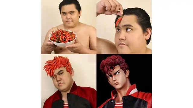 6 Cosplay Low Budget Pakai Sayuran Ini Bikin Ngakak