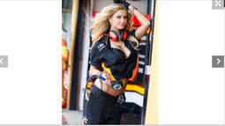 Inilah Paddock Girl MotoGP di Valencia, Minggu (8/11/2015). (Photo/motogp.com)
