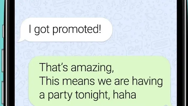 Kepribadian berdasarkan tipe chat kamu.