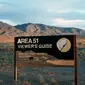 Area 51 di gurun Nevada yang terkenal akan kerahasiaannya (Foto: telegraph.co.uk).