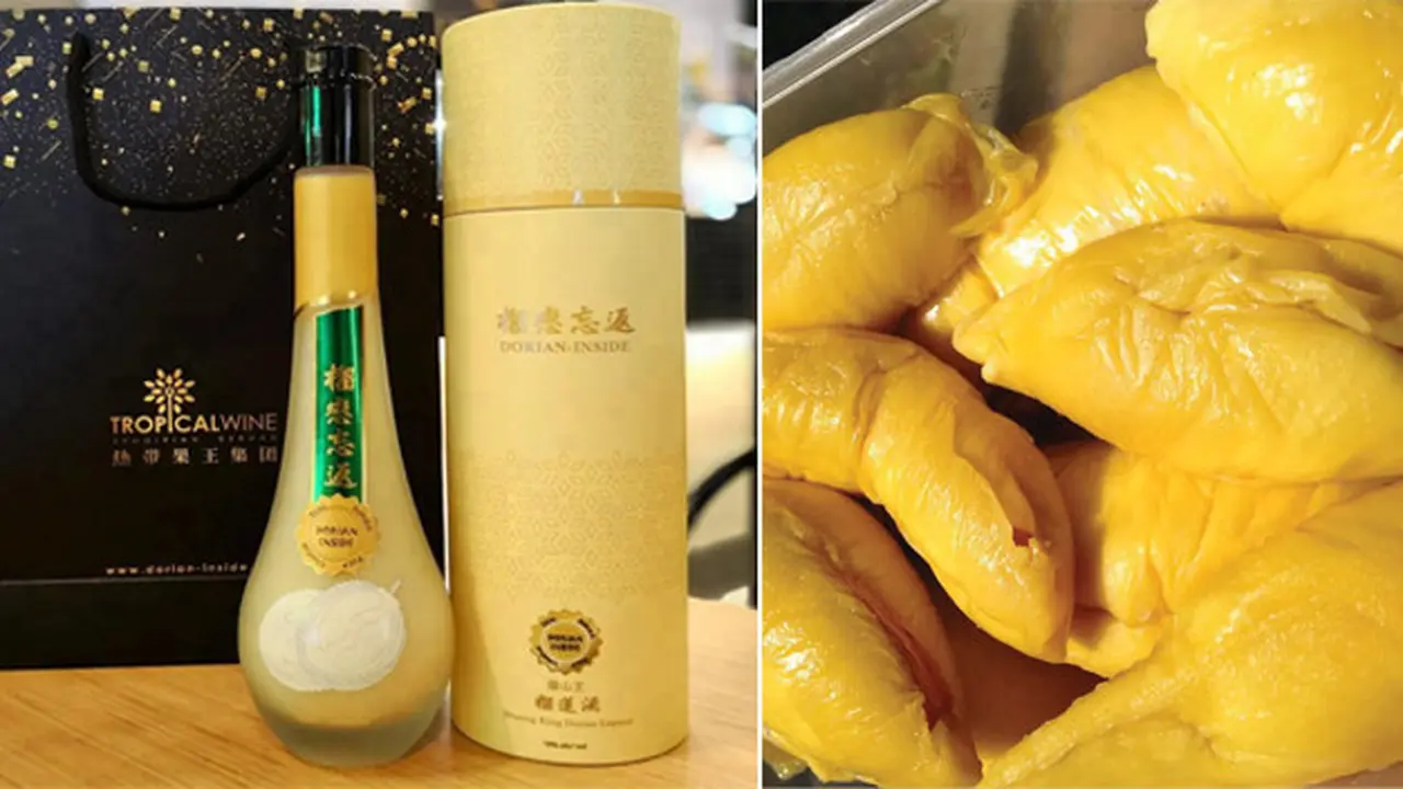 Alkohol rasa durian (foto: world of Buzz)