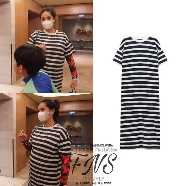 Outfit Nagita Slavina dengan harga di bawah Rp500.000