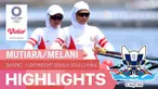 Berita video highlights perjuangan atlet Indonesia, Mutiara Rahma / Melani Putri di cabang olahraga dayung nomor Lightweight Women's Double Sculls babak final C di Olimpiade Tokyo 2020, Kamis (29/7/2021) pagi hari WIB.