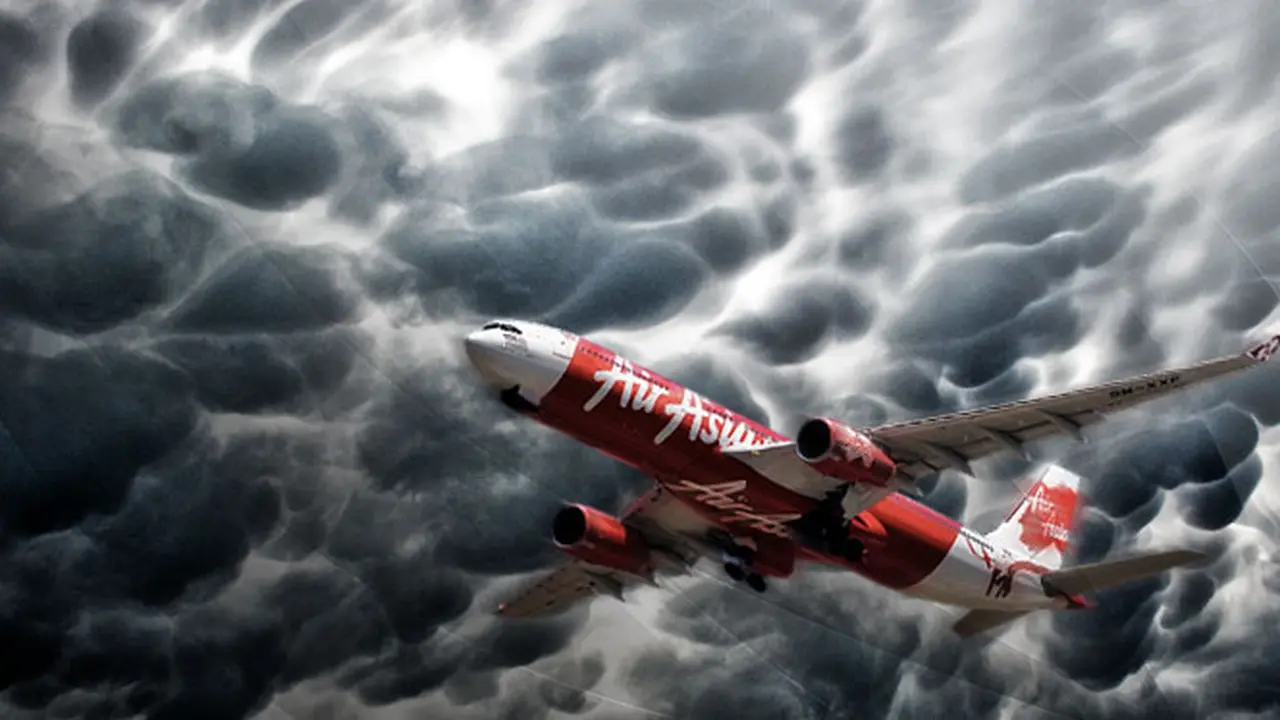 Ilustrasi AirAsia (Liputan6.com/Yoshiro)