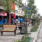 Jalan Malioboro Yogyakarta terus dipercantik (Liputan6.com / Switzy Sabandar)