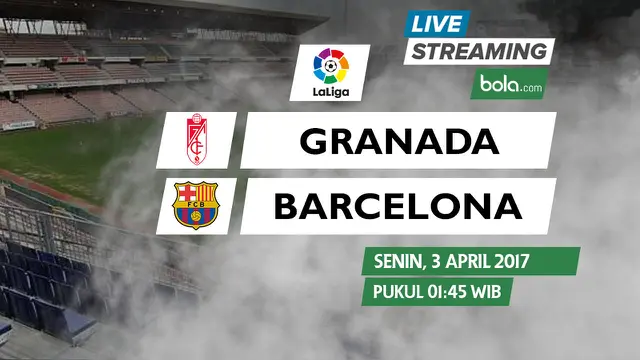 La Liga_Granada Vs Barcelona