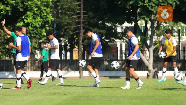 Latihan Timnas Indonesia U-17
