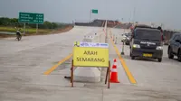 Jalan Tol Semarang-Demak Seksi 2 ruas Sayung-Demak sepanjang 16,31 km dibuka fungsional pada tanggal 18 November 2022 yang akan datang. (Dok. Kementerian PUPR)