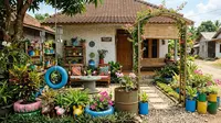7 Cara Memanfaatkan Barang Bekas untuk Mempercantik Halaman Rumah, Estetik dan Nyaman